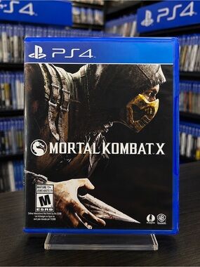 Mortal Kombat X PS4 PlayStation 4 Complete CIB Tested & Working